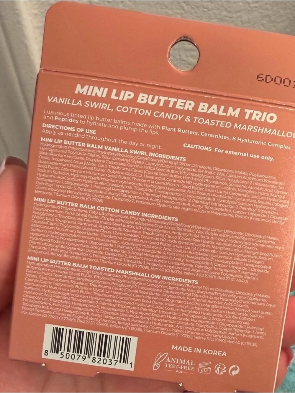 VITAMASQUES Mini Lip Butter Balm Trio